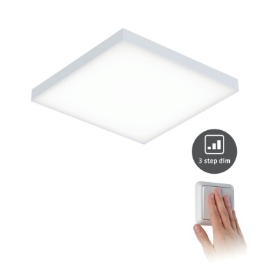 Plafonnier Velora 12W Blanc dépoli Paulmann 79820