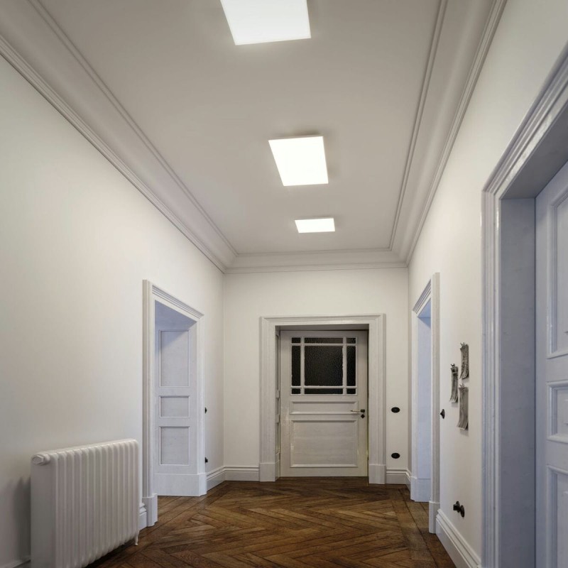 Plafonnier Velora 26W Blanc dépoli Paulmann 79823