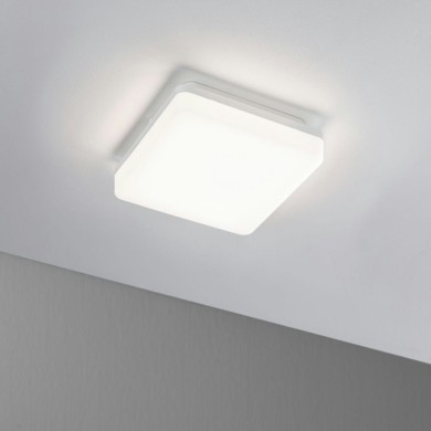 Plafonnier Salle de Bain Cela 15,5W Blanc dépoli Paulmann 79839