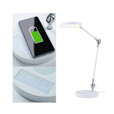 Lampe chargeur Numis White Switch 11W Blanc 2700 - 6500K Paulmann 79884