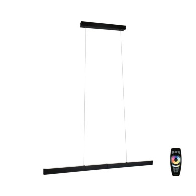 Suspension Aptare 2x18 & 18W Noir Paulmann 79888