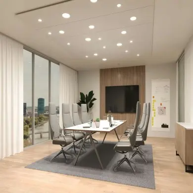 Plafonnier Salle de Bain Veluna Edge 6W Blanc Rond 3000K, intensité variable Paulmann 79944