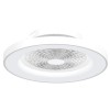 Ventilateur Plafond sans pale apparente Tibet 65cm Blanc MANTRA 7123