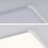 Plafonnier Salle de Bain Veluna Edge 12W Blanc Carré 3000K, intensité variable Paulmann 79948
