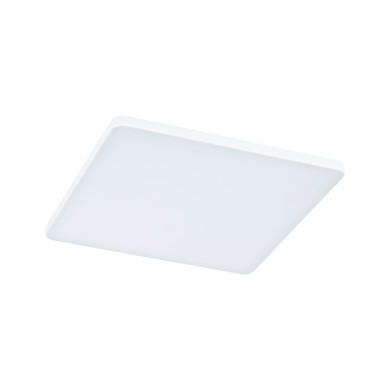 Plafonnier Salle de Bain Veluna Edge 17W Blanc Carré 3000K Paulmann 79949