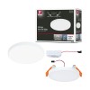 Plafonnier Salle de Bain Veluna Edge 6W Blanc Rond 4000K, intensité variable Paulmann 79950