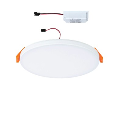 Plafonnier Salle de Bain Veluna Edge 12W Blanc Rond 4000K, intensité variable Paulmann 79951