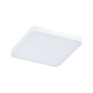 Plafonnier Salle de Bain Veluna Edge 6W Blanc Carré 4000K, intensité variable Paulmann 79953