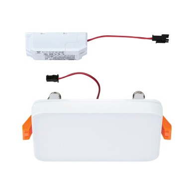 Plafonnier Salle de Bain Veluna Edge 6W Blanc Carré 4000K, intensité variable Paulmann 79953