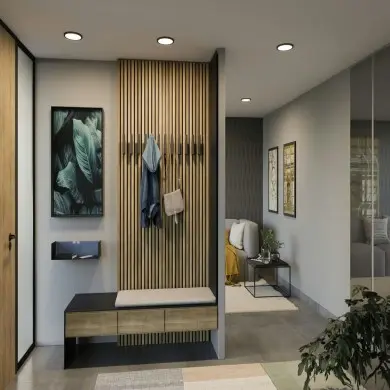 Plafonnier Salle de Bain Areo 13W Noir Rond 3000K Paulmann 79961