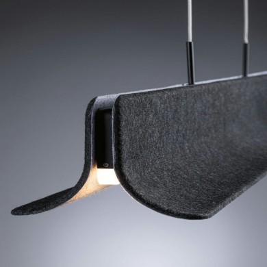 Suspension Noyan 2x24W Anthracite Paulmann 79982