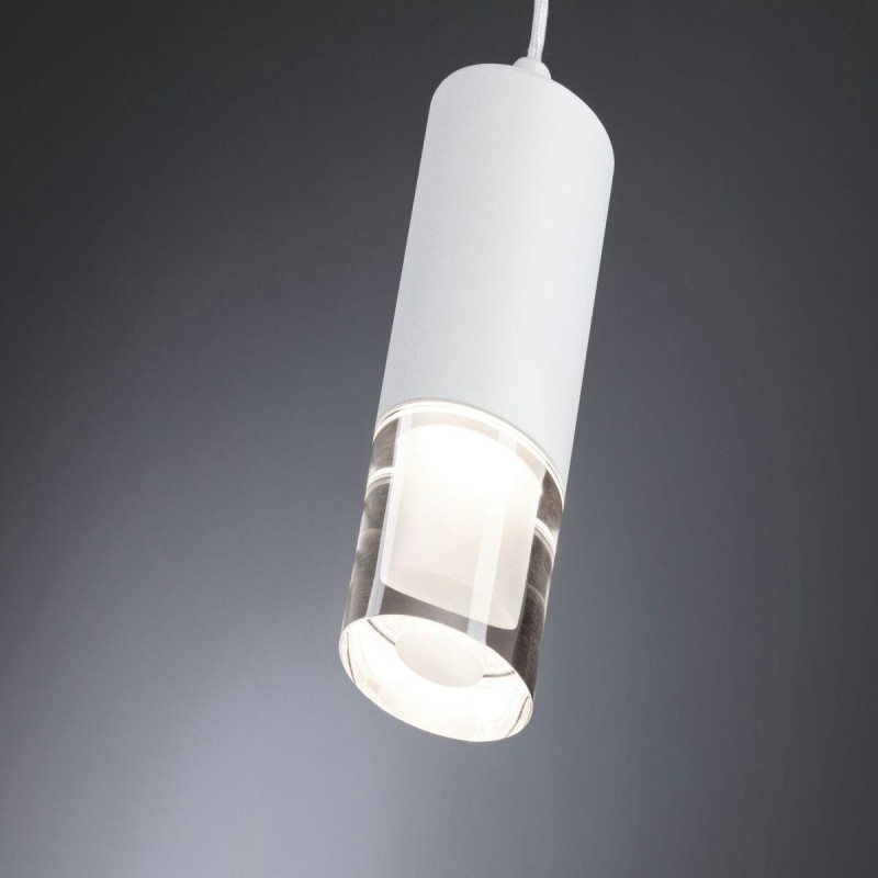 Suspension Salle de Bain Kame 9W Clair, Blanc signal PAU_79998 79998 Suspension Salle de Bain Kame 9W Clair, Blanc signal Paulmann 79998