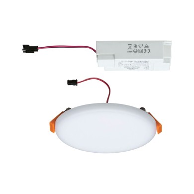 Plafonnier Salle de Bain Veluna 8,5W Satiné Rond Paulmann 92388
