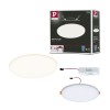 Plafonnier Salle de Bain Veluna 17W Satiné Rond Paulmann 92389
