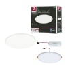 Plafonnier Salle de Bain Veluna 17,5W Satiné Rond 4000K Paulmann 92392