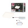 Plafonnier Salle de Bain Veluna 4,5W Satiné Carré 3000K Paulmann 92393