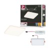 Plafonnier Salle de Bain Veluna 8,5W Satiné Carré Paulmann 92394