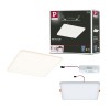 Plafonnier Salle de Bain Veluna 17W Satiné Carré Paulmann 92395