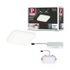 Plafonnier Salle de Bain Veluna 4,5W Satiné Carré 4000K Paulmann 92396