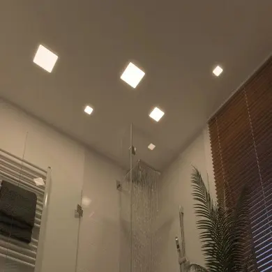Plafonnier Salle de Bain Veluna 8,5W Satiné 1050LM Paulmann 92397