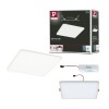 Plafonnier Salle de Bain Veluna 17,5W Satiné Carré Paulmann 92398