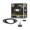Spot Nova Plus 6W Coin Noir mat Paulmann 92459