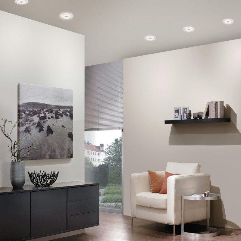 Spot Premium Whirl 6,9W Alu tourné, Satiné PAU_92535 92535 Spot Premium Whirl 6,9W Alu tourné, Satiné Paulmann 92535