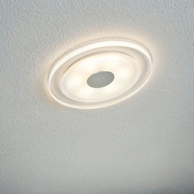 Spot Premium Whirl 6,9W Alu tourné, Satiné Paulmann 92535