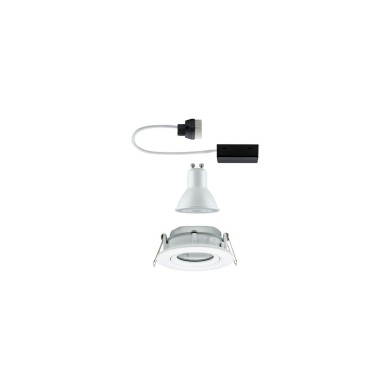 Spot Nova Plus 7W GU10 Blanc dépoli Paulmann 92897