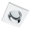 Spot Nova Plus 7W GU10 Blanc dépoli, Chrome Paulmann 92904