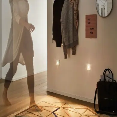 Spot Wall 1,1W Blanc Carré Paulmann 92923