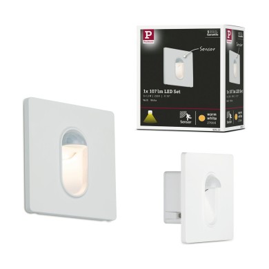 Spot Wall 1,1W Blanc Carré Paulmann 92923