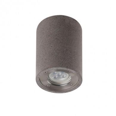 Plafonnier LEVI Gris Foncé 1x12W Max Rond MANTRA 7185