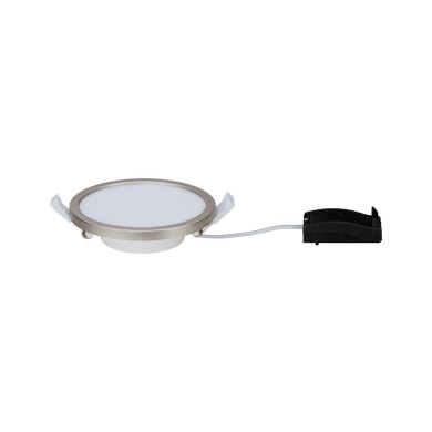 Plafonnier Salle de Bain Areo 6,5W Nickel mat D12 Paulmann 92936