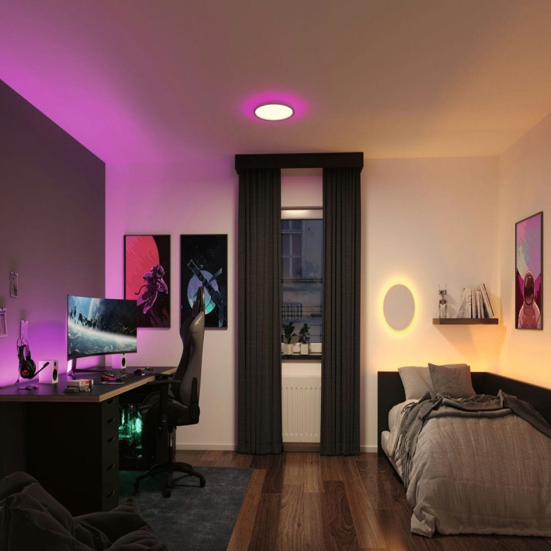 Plafonnier Atria Shine 32 & 3W Blanc 3000 - 6500K Paulmann 71192