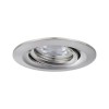 Spot Nova Mini Plus 4,2W Coin Acier brossé Paulmann 92972