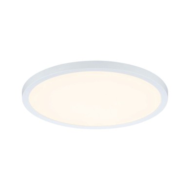 Plafonnier Salle de Bain Areo 16W Blanc dépoli D23 Paulmann 92990