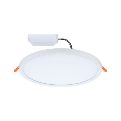 Plafonnier Salle de Bain Areo 16W Blanc dépoli D23 Paulmann 92990