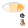 Plafonnier Salle de Bain Areo 16W Blanc dépoli D23 Paulmann 92990