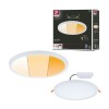 Plafonnier Salle de Bain Areo 16W Blanc dépoli D23 Paulmann 92990