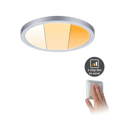 Plafonnier Salle de Bain Areo 13W Chrome mat 2000 - 4000K Paulmann 92991