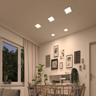 Plafonnier Salle de Bain Areo 16W Blanc dépoli Paulmann 92994
