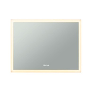 Miroir Salle de Bain Mirra 22W Chrome, Blanc Paulmann 93013