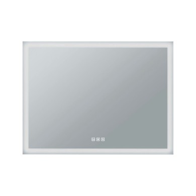 Miroir Salle de Bain Mirra 22W Chrome, Blanc Paulmann 93013