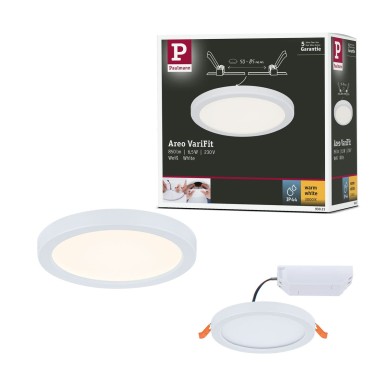 Plafonnier Salle de Bain Areo 6,5W Blanc Rond 3000K Paulmann 93031