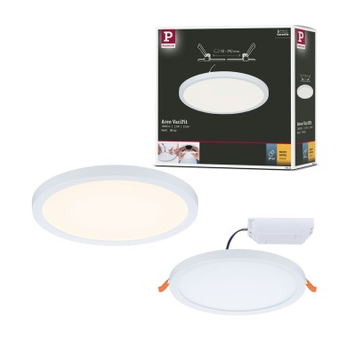 Plafonnier Salle de Bain Areo 13W Blanc Rond 3000K Paulmann 93032