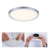 Plafonnier Salle de Bain Areo 13W Chrome mat Rond 3000K Paulmann 93034