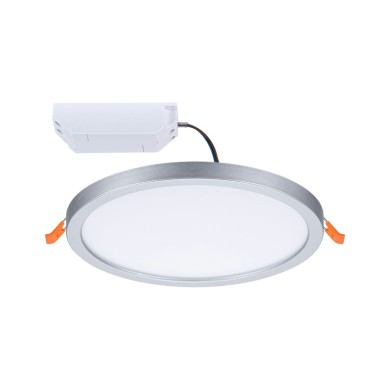 Plafonnier Salle de Bain Areo 13W Chrome mat Rond 4000K Paulmann 93038