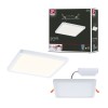 Plafonnier Salle de Bain Areo 13W Blanc Carré 3000K Paulmann 93040