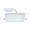 Plafonnier Salle de Bain Areo 13W Blanc Carré 4000K Paulmann 93042